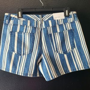 NWT Calvin Klein Striped Shorts-Size 6